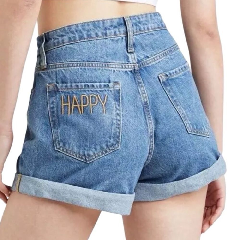 Wild fable highest rise mom jeans shorts happy size 2/26